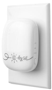 C-Reach by GE plugged into socket